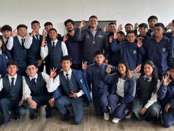 EBSA fortalece conocimientos con estudiantes de electricidad en Chiquinquirá